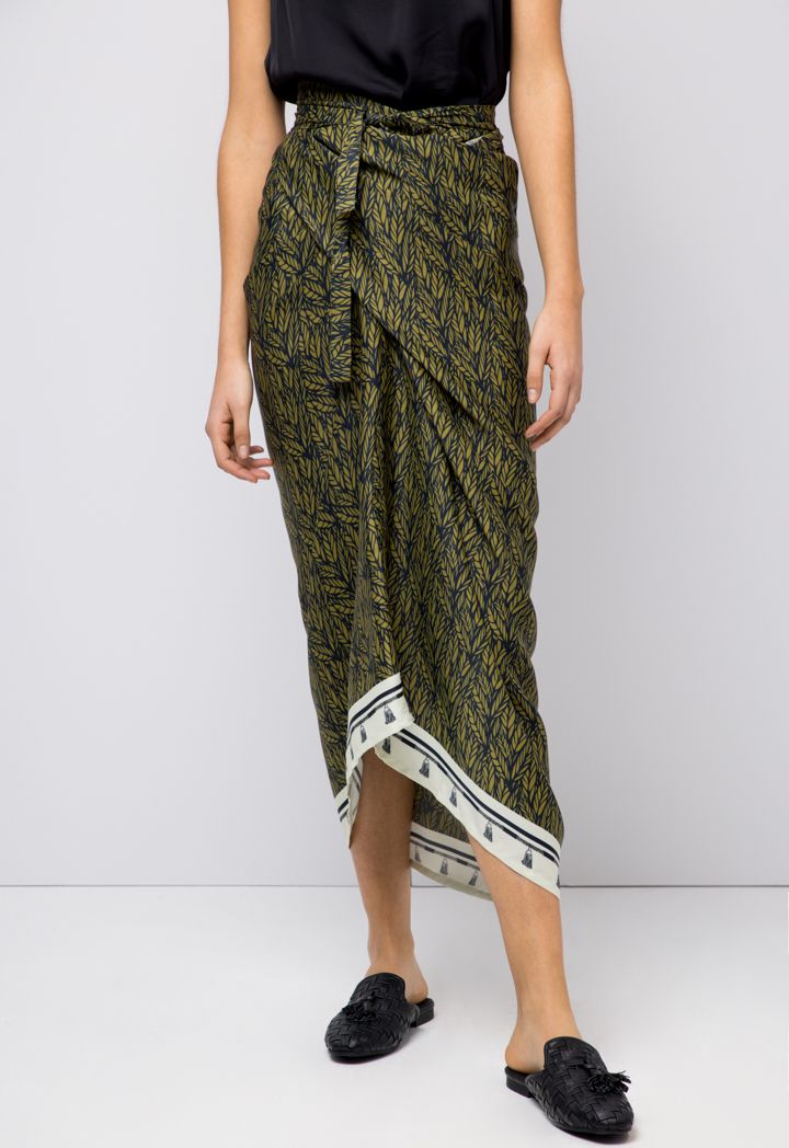 Long wrap skirt 2019 cheap