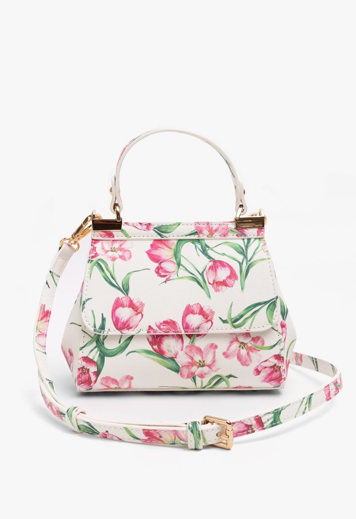 Vibrant Floral Handbag
