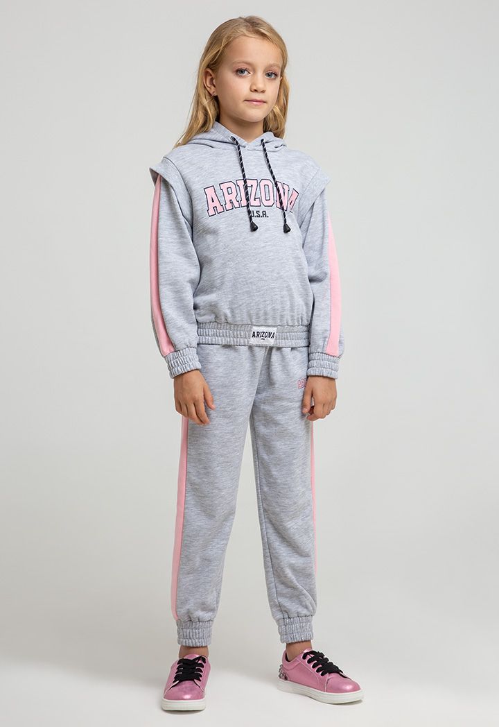 Front print sweatpants hotsell
