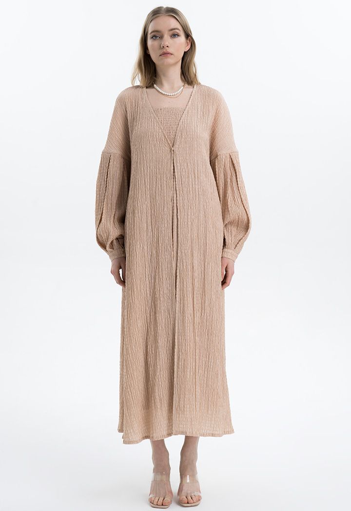 Textured Front Open Kimono Sale