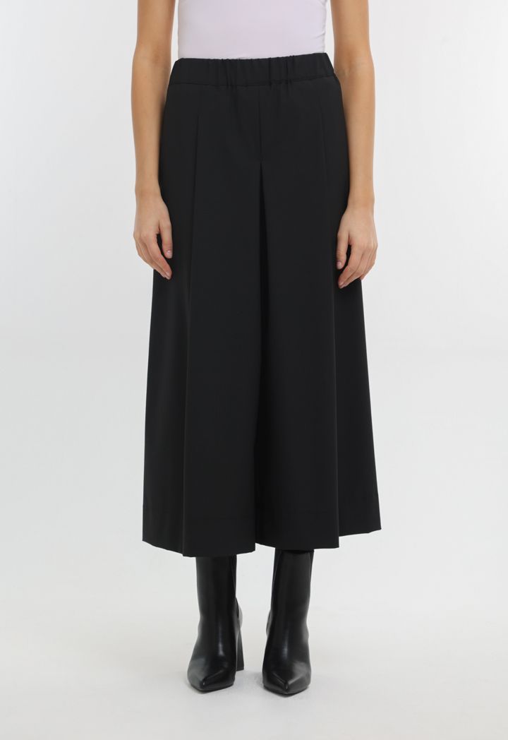 Solid Long Slim Maxi Skirt Sale