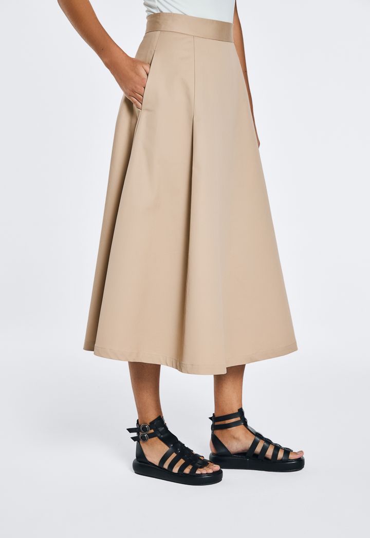 Beige by eci skirt store