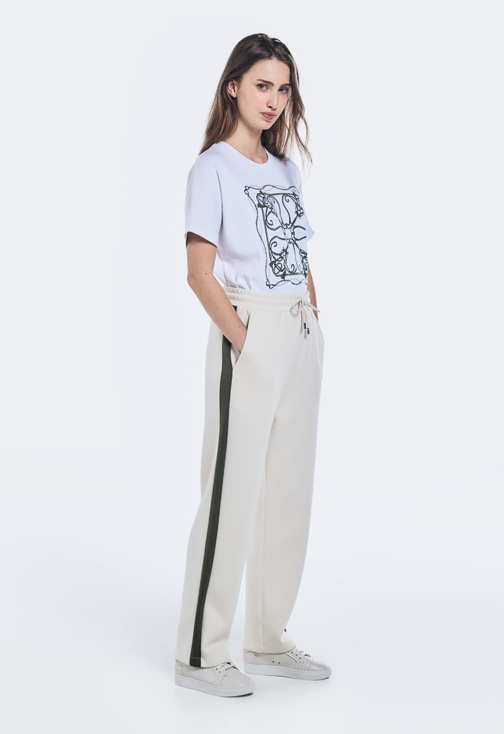 Straight cut sweatpants outlet