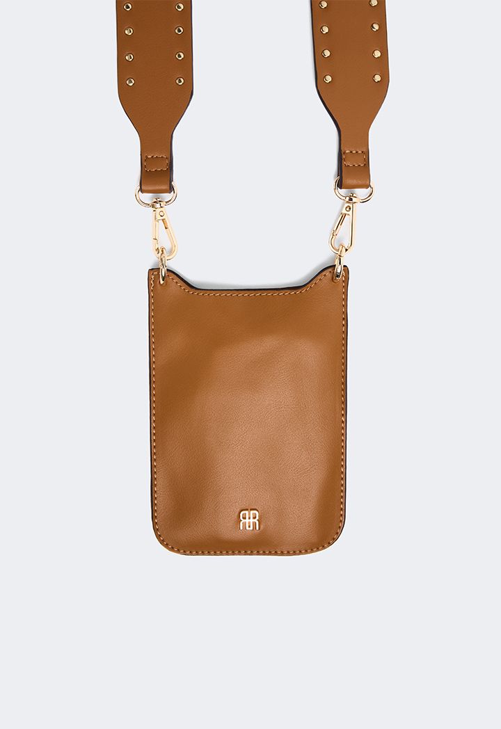 Studded leather crossbody bag hotsell