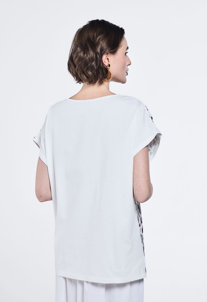 Cow print t shirt shop