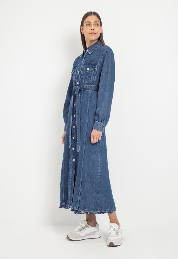 Maxi dress jeans 2025