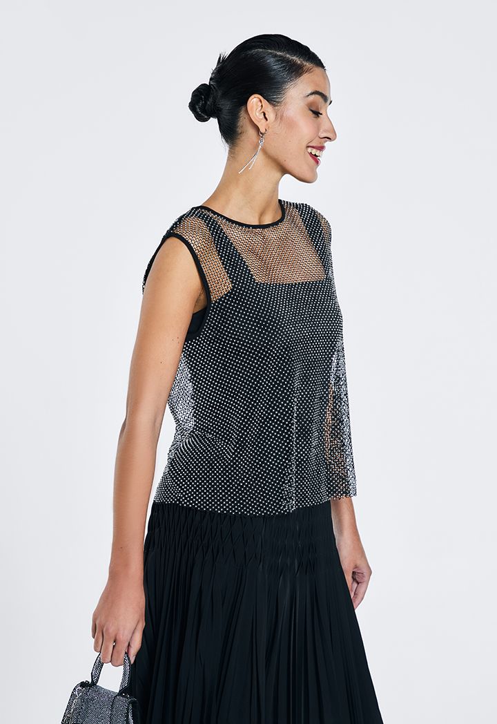 Embellished mesh new arrivals