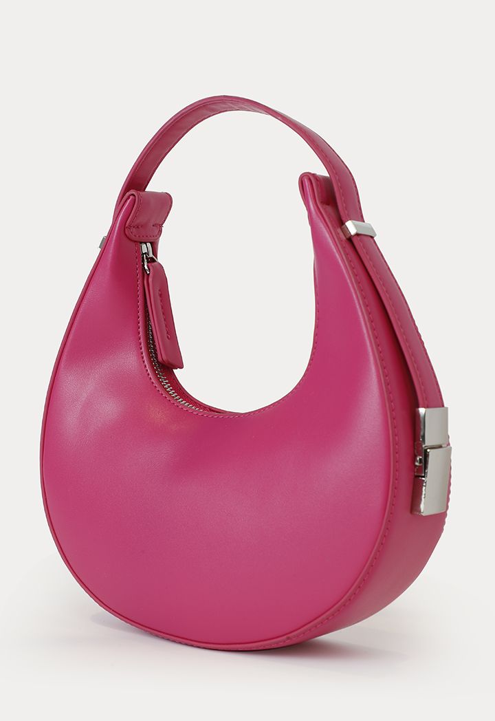 Top Handle PU Leather Hobo Bag Sale