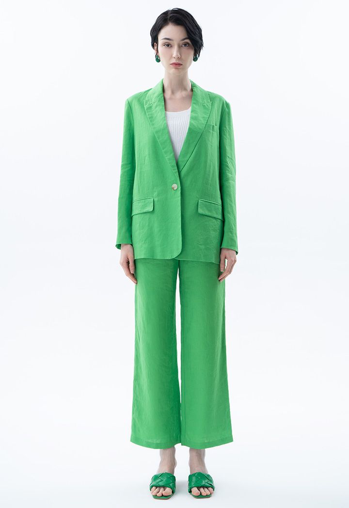 Linen blazer sale outlet