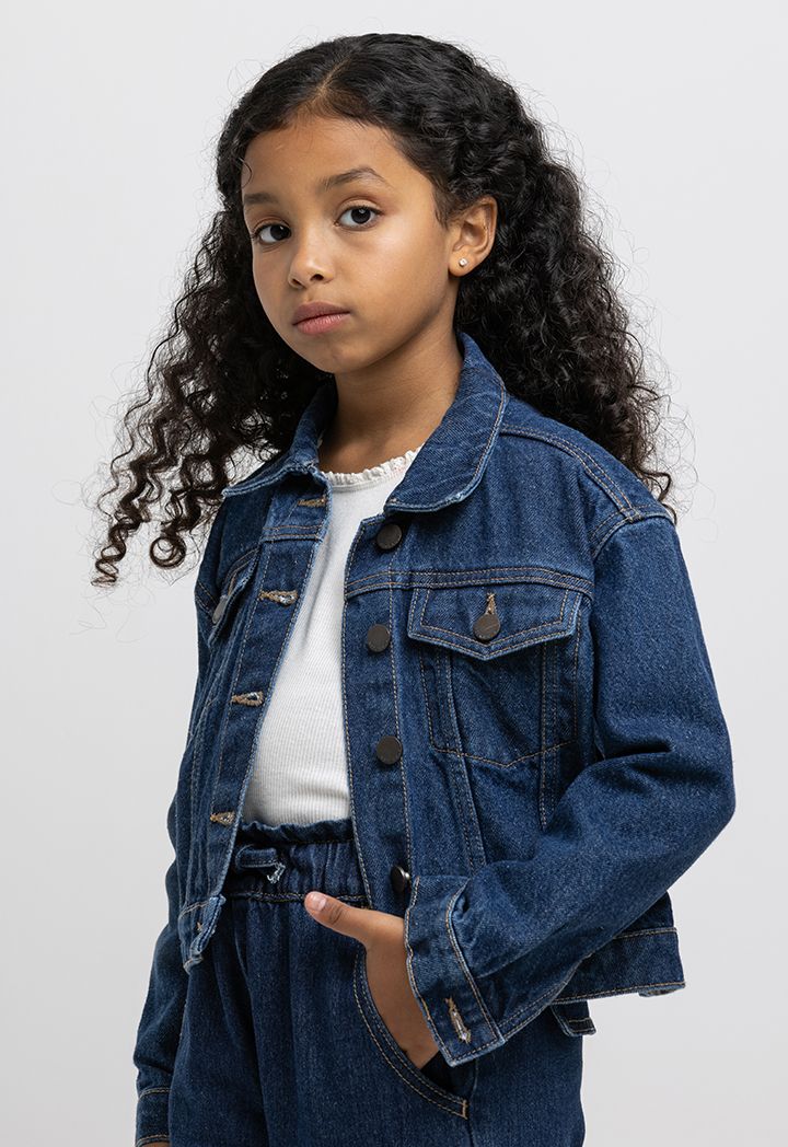 Kids denim jacket sale sale