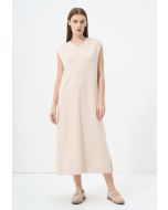 Basic Sleeveless Maxi Dress