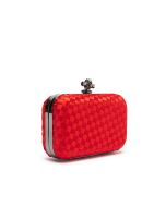 Solid Knot Woven Clutch Bag -Sale
