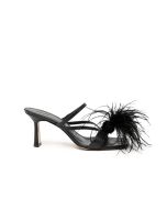 Feather Dot Slides Sandals