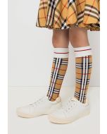Classic Bear Checkered Socks