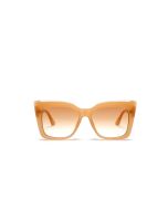 Brown Gradient Cat Eye Sunglasses