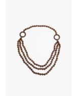 Multi Strand Chunky Beaded Necklace