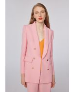 Double Breasted Pink Blazer -Sale
