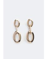 Metallic Intertwined Earrings