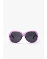 Oval Tinted Hill Frame Sunglasses