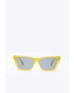 Fashion Flat Cat-Eye Frame Sunglasses -Sale