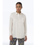 Button Down Solid Spread Collar Shirt -Sale