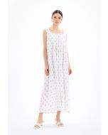 Maxi Printed Sleeveless Dress -Sale