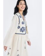 Embroidered Sleeveless Gilet- Ramadan Style
