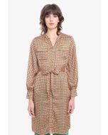 Allover Imperial Print Midi Dress -Sale