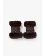 Faux Fur Embellished Fingerless Gloves