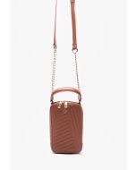 Textured PU Leather Phone Bag -Sale