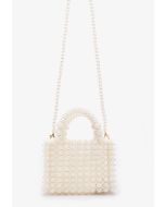 Multi Pearl Fashion Handbag -Sale