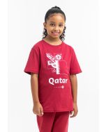 FIFA Word Cup Qatar Printed Multicolored T-Shirt - Kids -Sale