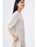 Solid Relaxed Fit Shirt