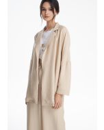 Open Textured Solid Outer Jacket -Sale