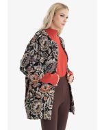 Allover Floral Textured Jacket -Sale