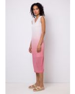 Lace Sleeveless Ombre Maxi Dress Set (2 PCS)