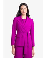 Vibrant Double Breasted Belted Blazer -Sale