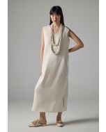 Sleeveless Basic Maxi Dress - Ramadan Style