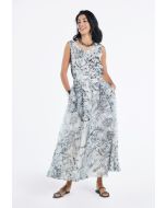 Floral Printed Organza Skirt- Ramadan Style