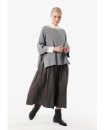 Pleated Midi Skirt -Sale