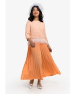 Solid Pleated Palazzo Trousers