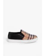 Slip On Checked Sneakers