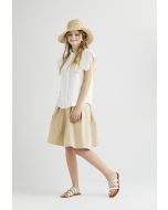 Plain Pleated Skirt