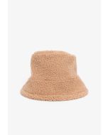 Reversible Faux Shearling Bucket Hat