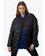 Quilted Puffer Sleeveless Solid Jacket
