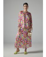 Floral Print Vibrant Skirt 