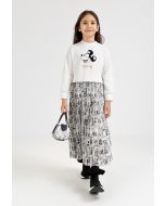 Mickey Knitted T Shirt Dress