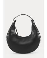 Top Handle PU Leather Hobo Bag -Sale