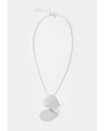 Broken Heart Zinc Metal Pendant Necklace -Sale