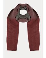 Ombre Textured Two Toned Winter Scarf -Sale